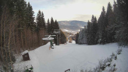 Výstupní stanice lanové dráhy