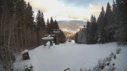 Výstupní stanice lanové dráhy