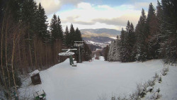 Výstupní stanice lanové dráhy