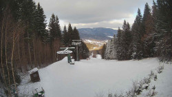 Výstupní stanice lanové dráhy