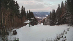 Výstupní stanice lanové dráhy