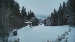 Výstupní stanice lanové dráhy