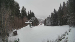 Výstupní stanice lanové dráhy