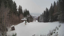 Výstupní stanice lanové dráhy