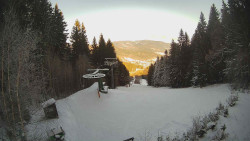 Výstupní stanice lanové dráhy