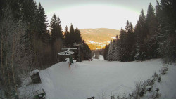 Výstupní stanice lanové dráhy