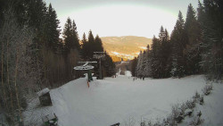 Výstupní stanice lanové dráhy