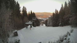 Výstupní stanice lanové dráhy