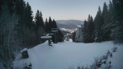 Výstupní stanice lanové dráhy