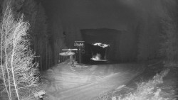 Výstupní stanice lanové dráhy