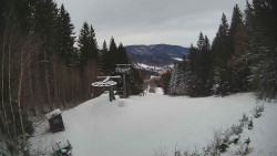 Výstupní stanice lanové dráhy