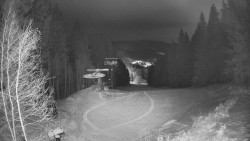 Výstupní stanice lanové dráhy