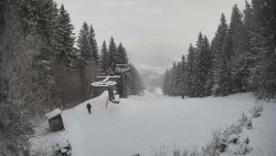 Výstupní stanice lanové dráhy