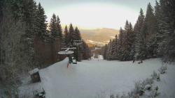 Výstupní stanice lanové dráhy