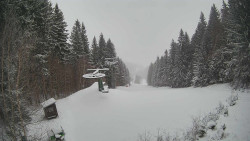 Výstupní stanice lanové dráhy