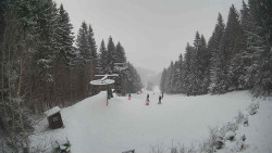 Výstupní stanice lanové dráhy