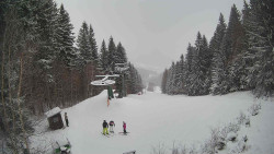 Výstupní stanice lanové dráhy