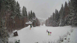 Výstupní stanice lanové dráhy