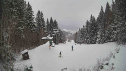 Výstupní stanice lanové dráhy