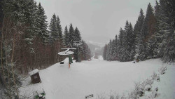 Výstupní stanice lanové dráhy