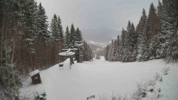 Výstupní stanice lanové dráhy