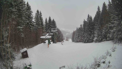 Výstupní stanice lanové dráhy