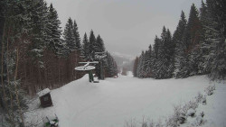 Výstupní stanice lanové dráhy