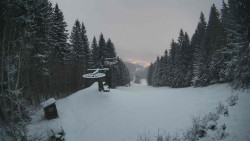 Výstupní stanice lanové dráhy