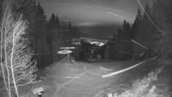 Výstupní stanice lanové dráhy