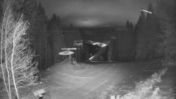 Výstupní stanice lanové dráhy