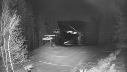 Výstupní stanice lanové dráhy