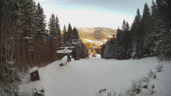 Výstupní stanice lanové dráhy