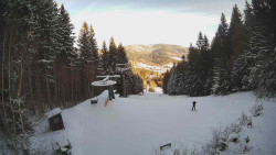 Výstupní stanice lanové dráhy