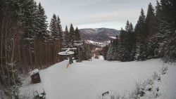 Výstupní stanice lanové dráhy