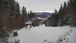 Výstupní stanice lanové dráhy