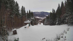 Výstupní stanice lanové dráhy