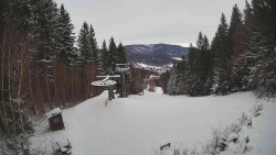 Výstupní stanice lanové dráhy