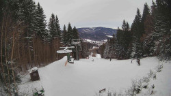 Výstupní stanice lanové dráhy