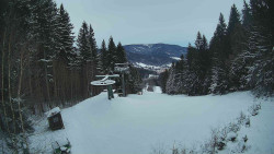 Výstupní stanice lanové dráhy