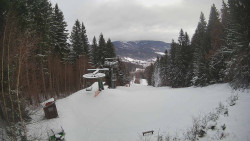 Výstupní stanice lanové dráhy