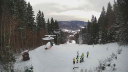 Výstupní stanice lanové dráhy