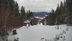 Výstupní stanice lanové dráhy