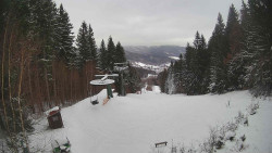 Výstupní stanice lanové dráhy