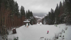 Výstupní stanice lanové dráhy