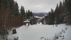 Výstupní stanice lanové dráhy