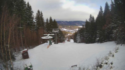 Výstupní stanice lanové dráhy