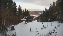 Výstupní stanice lanové dráhy