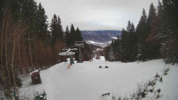 Výstupní stanice lanové dráhy