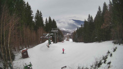 Výstupní stanice lanové dráhy