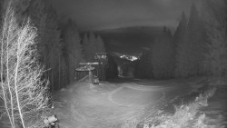 Výstupní stanice lanové dráhy